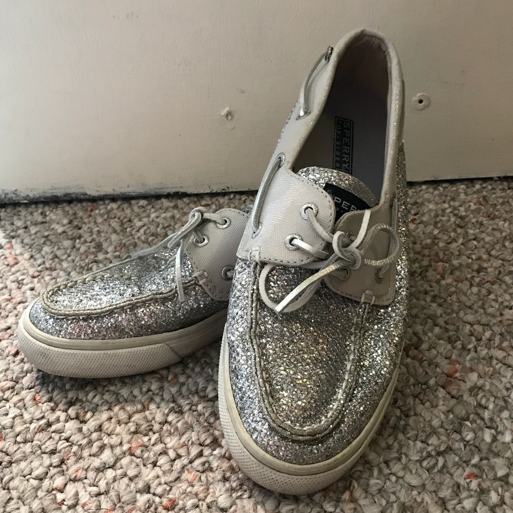Glittery Sperry
